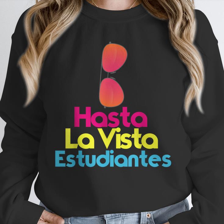 Last Day Of School Spanish Teacher Graduation T-Shirt For Men Women Kids Unisex Sweatshirt