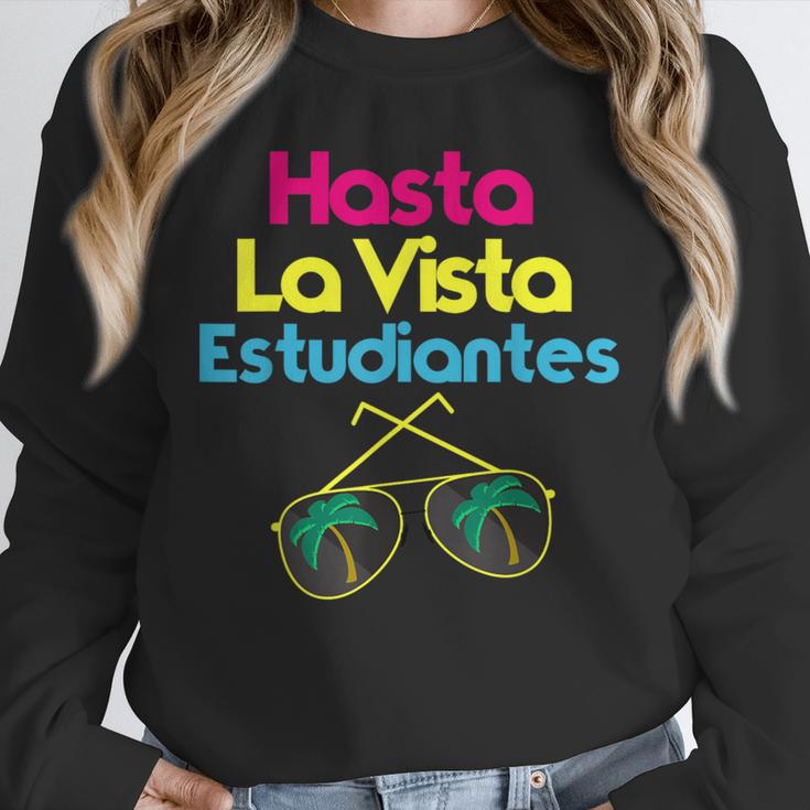Last Day Of School Spanish Teacher Graduation T-Shirt Unisex Sweatshirt