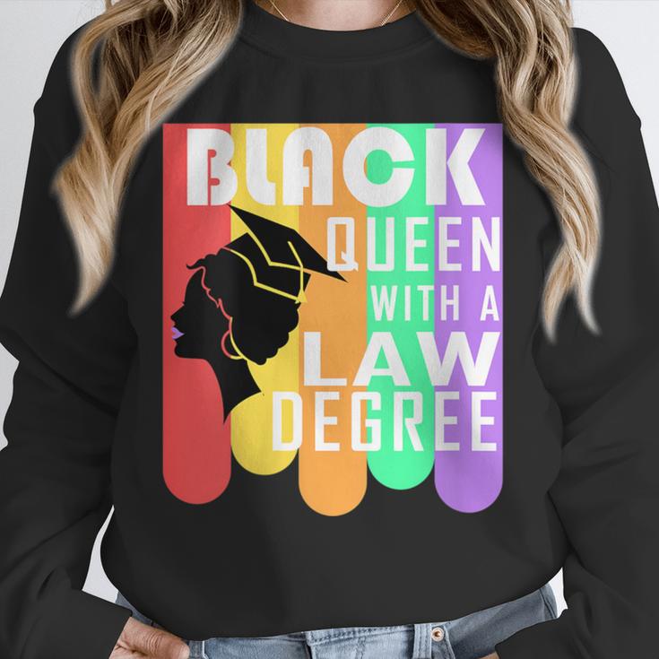 Law School Graduation Queen New Lawyer Attorney Grad Unisex Sweatshirt