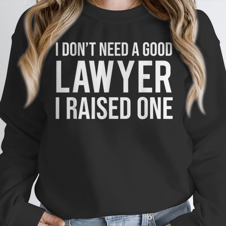 Lawyer Parents Father Mother T-Shirt Law School Graduation Unisex Sweatshirt