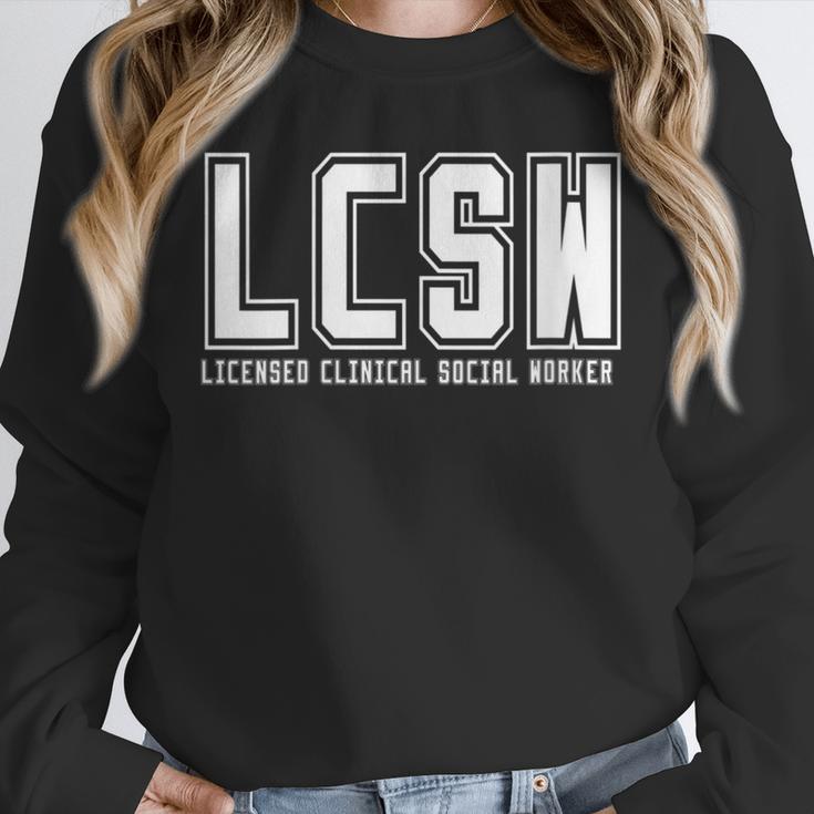 LCSW Licensed Clinical Social Worker Graduation Unisex Sweatshirt