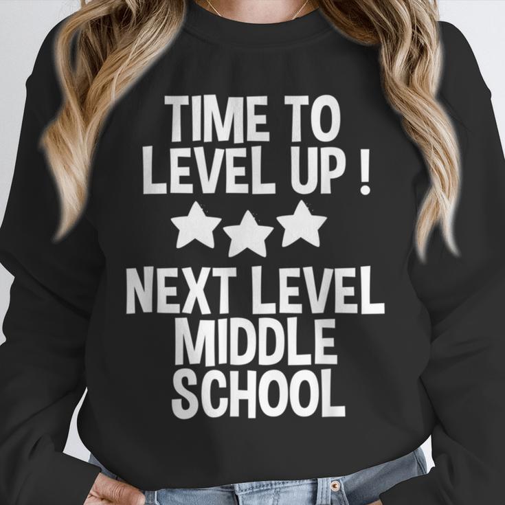Level Up Middle School 5th Grade Graduation Party Unisex Sweatshirt