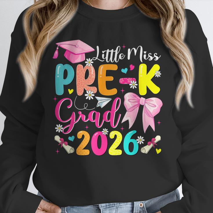 Little Miss Pre-K Grad 2026 Preschool Graduation Kids Girls Unisex Sweatshirt