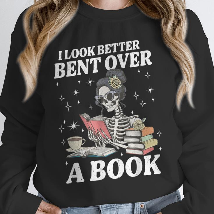 I Look Better Bent Over A Book Book Lover Unisex Sweatshirt