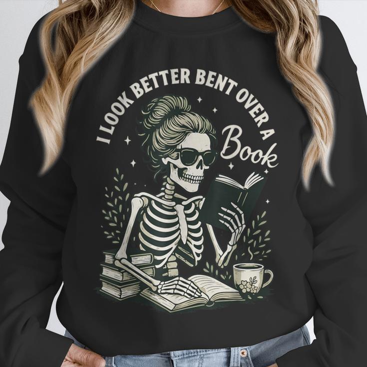 I Look Better Bent Over A Book Unisex Sweatshirt