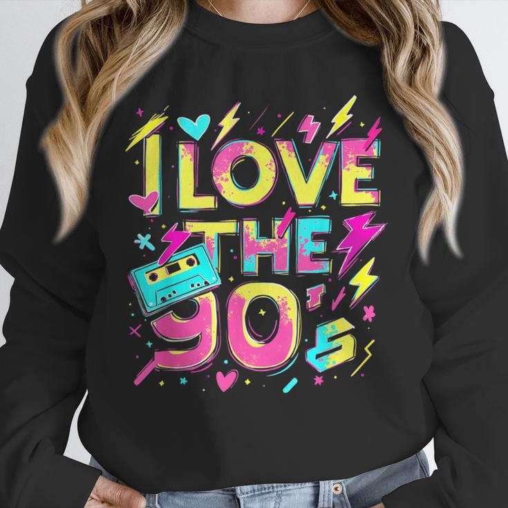 I Love The 90'S 90s Retro Nostalgia Unisex Sweatshirt