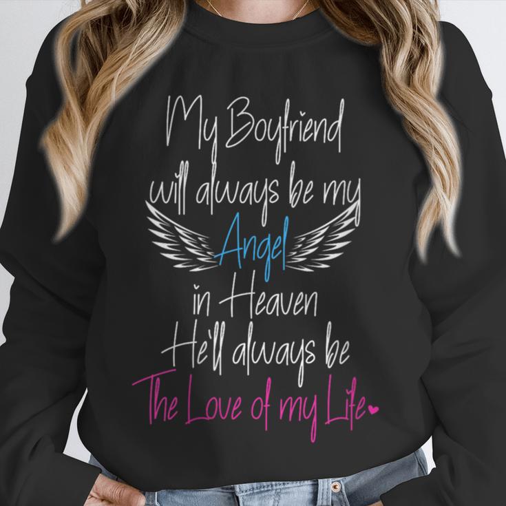 In Loving Memory Of My Boyfriend My Angel In Heaven Unisex Sweatshirt