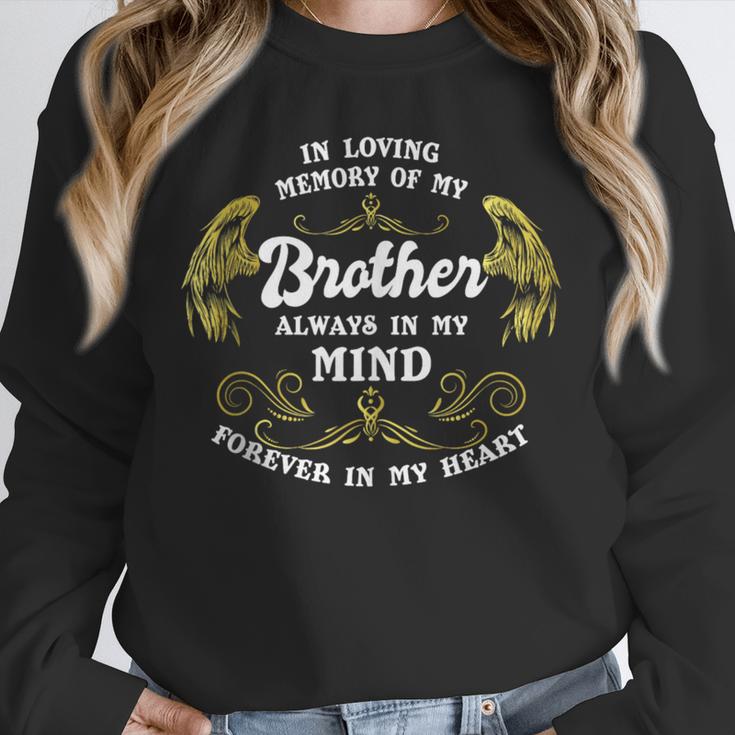 In Loving Memory Of My Brother Shirt Grief For Brother Unisex Sweatshirt