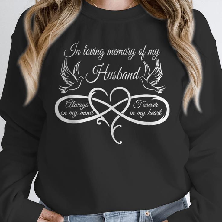 In Loving Memory Of My Husband Always On My Mind Unisex Sweatshirt