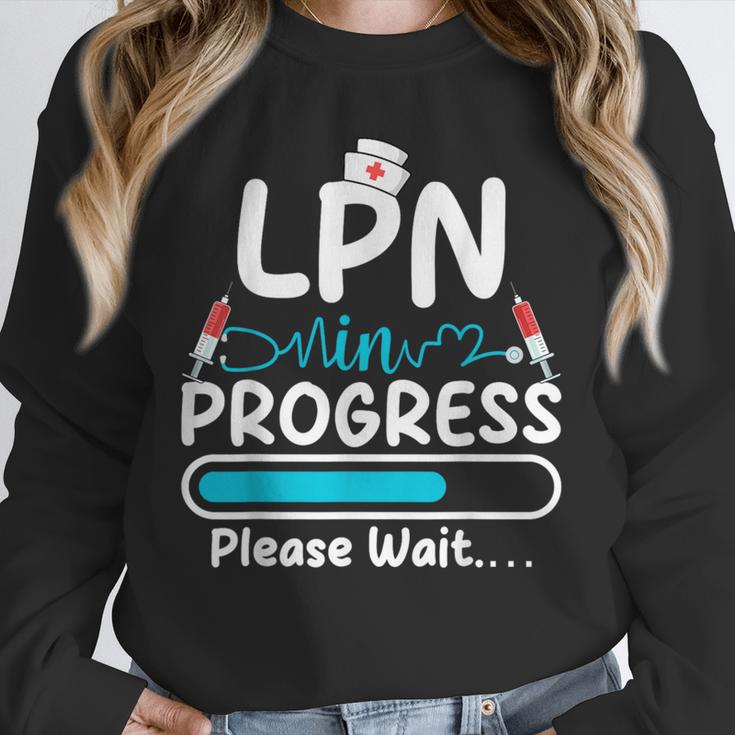 LPN In Progress Loading Future Nurse Graduation Lover Unisex Sweatshirt