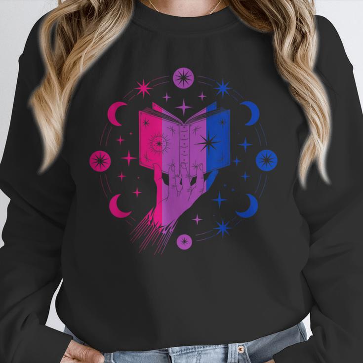 Magic Bi-Pride Book Of Cosmic Energy Unisex Sweatshirt