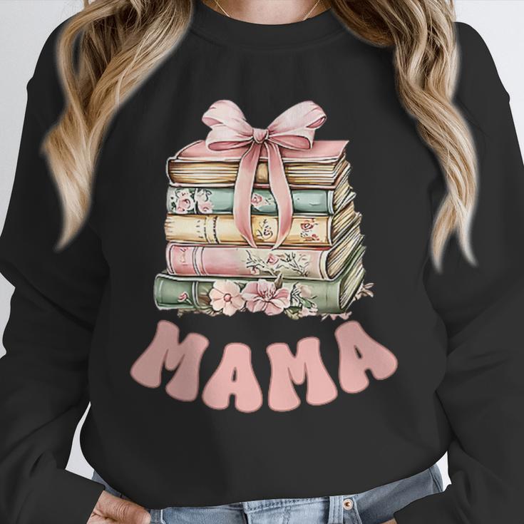 Mama Book First Chapter Birthday Family Matching Party Unisex Sweatshirt