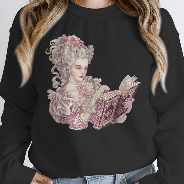 Marie Antoinette Reading A Book Unisex Sweatshirt Marie Antoinette Reading A Book Unisex Sweatshirt