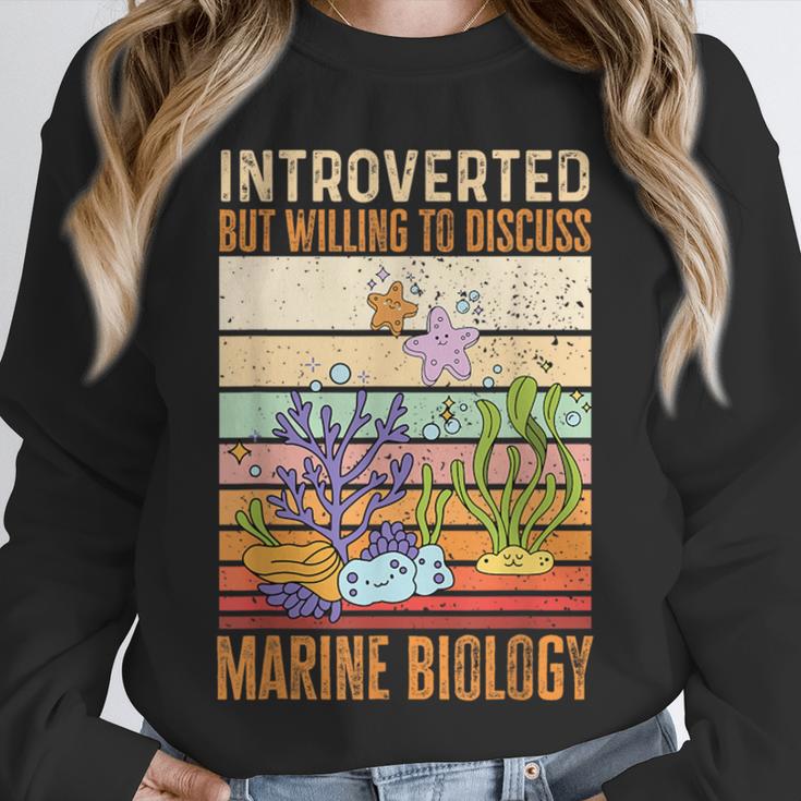 Marine Biology Ocean Introvert Marine Biologist Unisex Sweatshirt Marine Biology Ocean Introvert Marine Biologist Unisex Sweatshirt