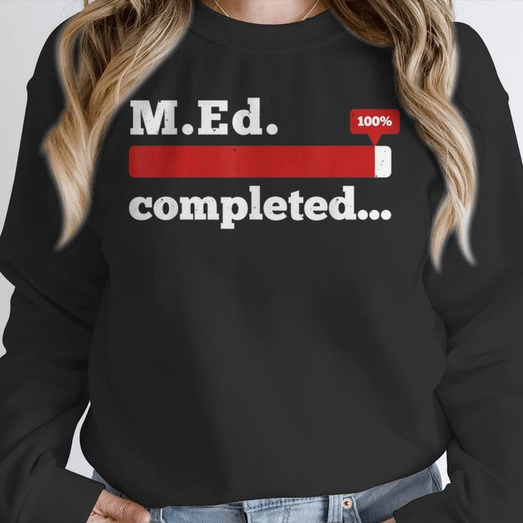 Master Of Education Completed Teacher Master Graduation For Men Women Unisex Sweatshirt