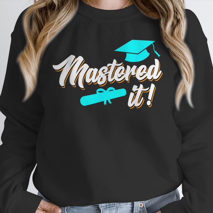 Mastered It Master Graduation Man Master 2026 Unisex Sweatshirt
