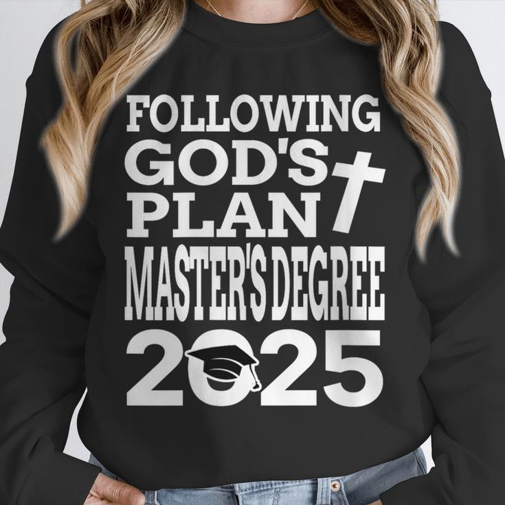 Masters Degree Graduation 2025 Christian MSW MPH MBA Unisex Sweatshirt