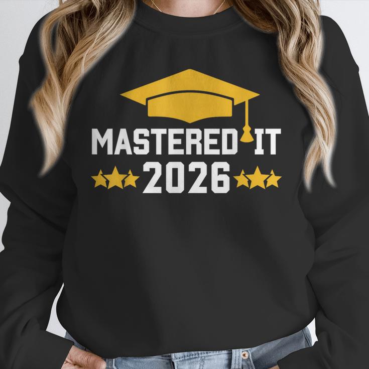 Masters Degree Graduation Mastered It Class Of 2026 Graduate Unisex Sweatshirt