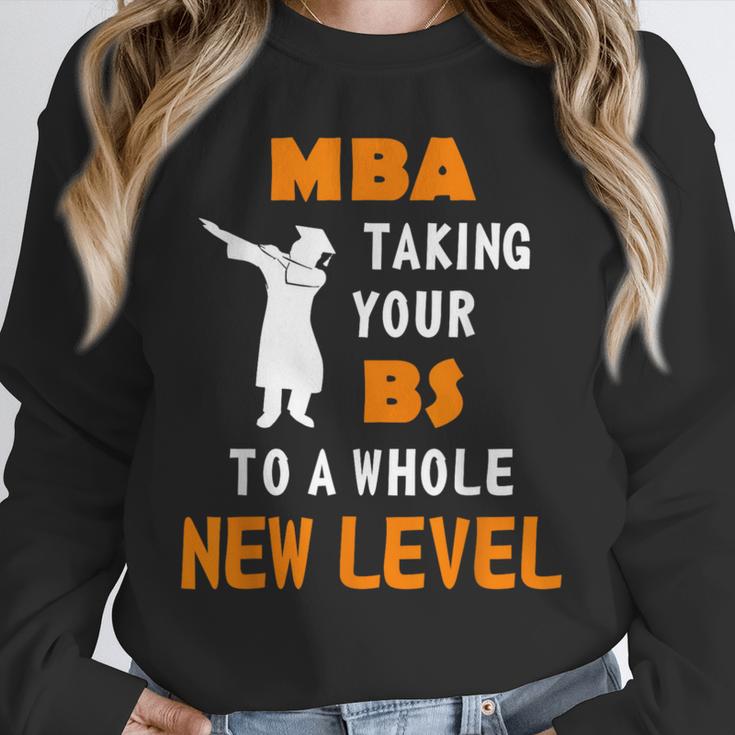 Masters Degree Graduation Shirt For MBA Grad Student Unisex Sweatshirt