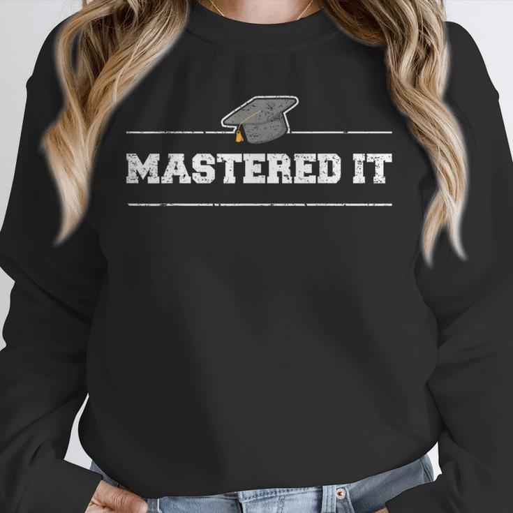 Masters Degree Shirt Graduation Grads Graduates Unisex Sweatshirt