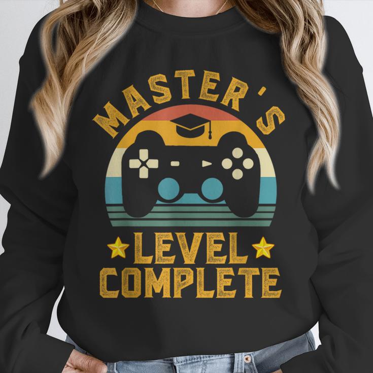 Master's Level Complete Vintage Video Gamer Graduation Unisex Sweatshirt