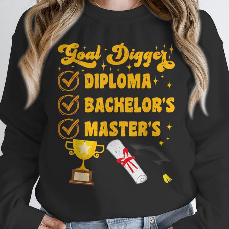 Master's Thesis Passed Goal Digger Master's Graduation Unisex Sweatshirt