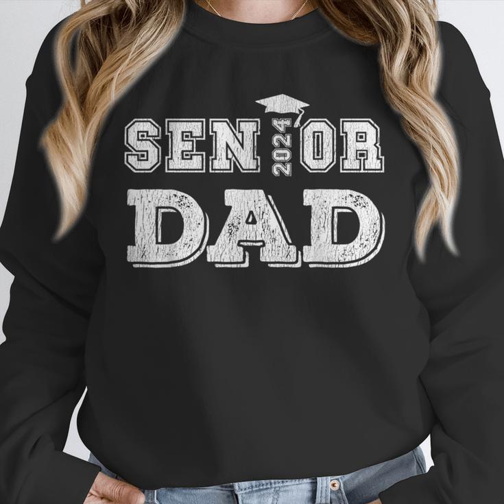 Matching Family Highschool Graduation 2024 Senior Dad Unisex Sweatshirt