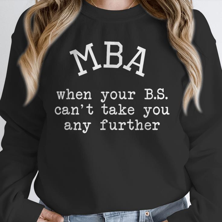 MBA Graduation For Him Her Masters Degree Graduate Unisex Sweatshirt