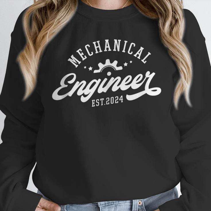 Mechanical Engineer Est 2024 Mechanical Engineer Graduation Unisex Sweatshirt
