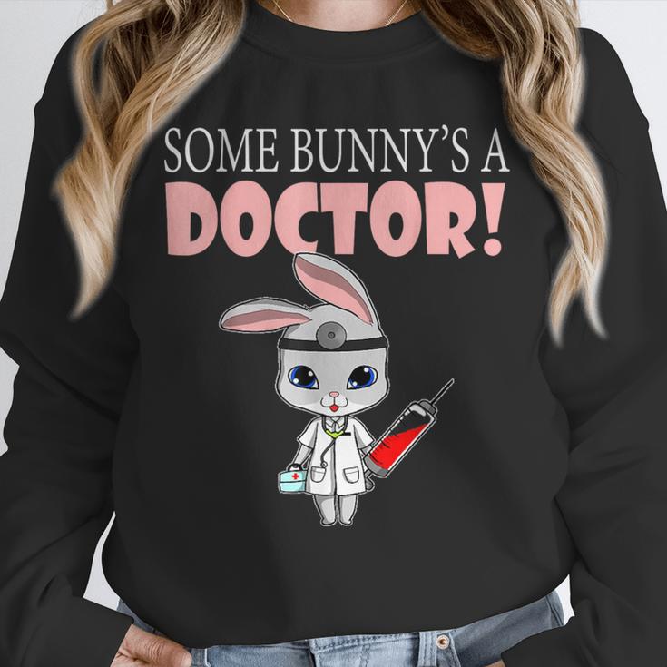 Med School Graduation Bunny Medical New Doctor Unisex Sweatshirt