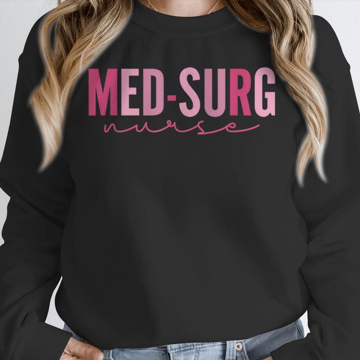 Med Surg Nurse Appreciation Nursing School Graduation Women Unisex Sweatshirt