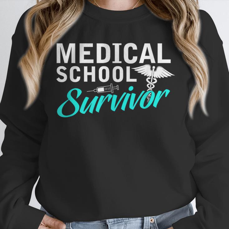 Medical School Survivor Med Student Graduation Unisex Sweatshirt