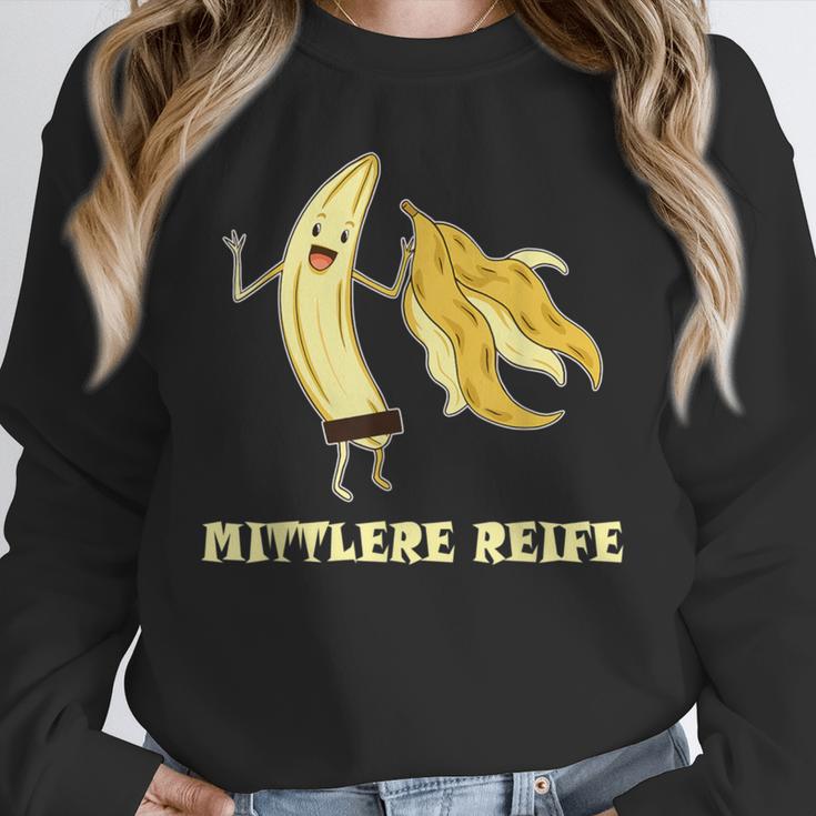 Medium Mature Banana Banana Real School Graduation Celebrations Unisex Sweatshirt