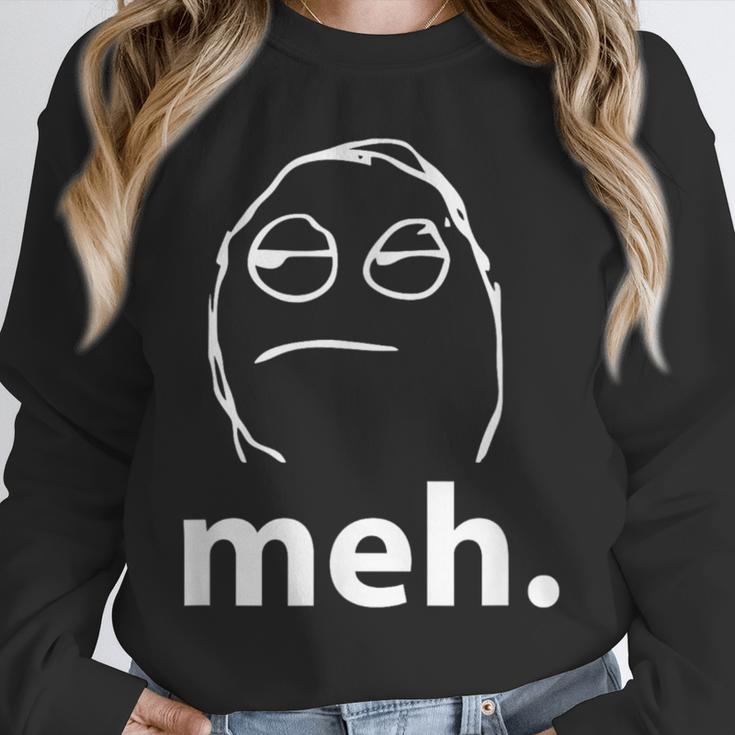 Meh Shirt Teacher Idea College Geek Graduation Tshirt Unisex Sweatshirt