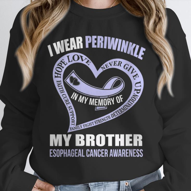 In My Memory Of My Brother ESOPHAGEAL CANCER AWARENESS Unisex Sweatshirt