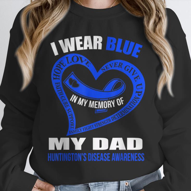 In My Memory Of My Dad HUNTINGTON'S DISEASE AWARENESS Unisex Sweatshirt In My Memory Of My Dad HUNTINGTON'S DISEASE AWARENESS Unisex Sweatshirt