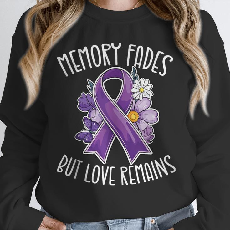 Memory Fades But Love Remains Dementia Awareness Unisex Sweatshirt Memory Fades But Love Remains Dementia Awareness Unisex Sweatshirt
