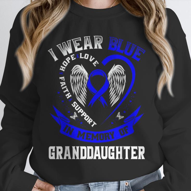 In Memory Of Granddaughter Colon Cancer Awareness Shirts Unisex Sweatshirt In Memory Of Granddaughter Colon Cancer Awareness Shirts Unisex Sweatshirt