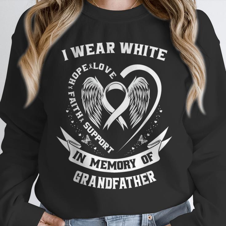 In Memory Of Grandfather Lung Cancer Awareness Family Unisex Sweatshirt In Memory Of Grandfather Lung Cancer Awareness Family Unisex Sweatshirt