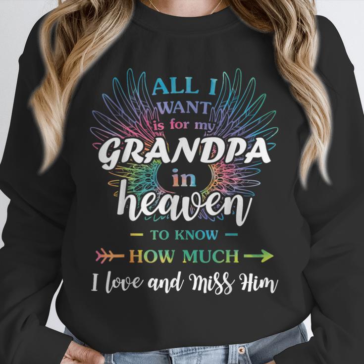 Memory For Grandpa In Heaven Angel Father Family Memorial Unisex Sweatshirt Memory For Grandpa In Heaven Angel Father Family Memorial Unisex Sweatshirt