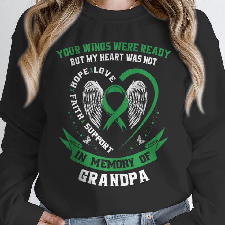 In Memory Of Grandpa Kidney Disease Awareness Products Unisex Sweatshirt In Memory Of Grandpa Kidney Disease Awareness Products Unisex Sweatshirt
