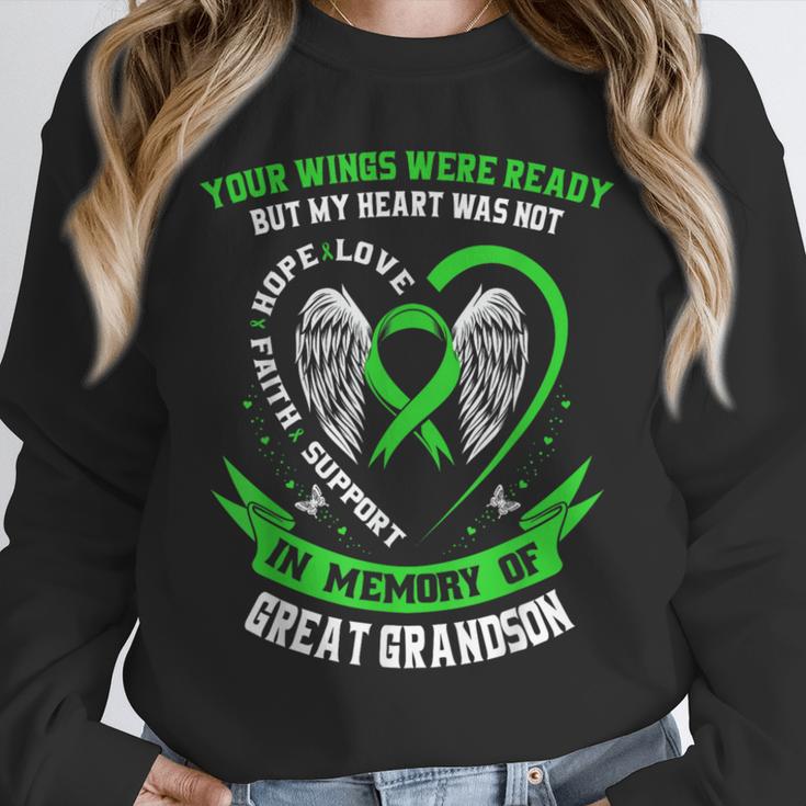 In Memory Of Great Grandson Non Hodgkins Lymphoma Awareness Unisex Sweatshirt In Memory Of Great Grandson Non Hodgkins Lymphoma Awareness Unisex Sweatshirt