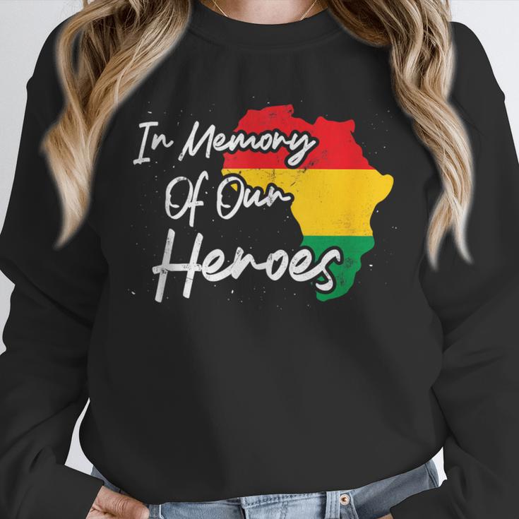 In Memory Of Our Heroes Pride Juneteenth Unisex Sweatshirt