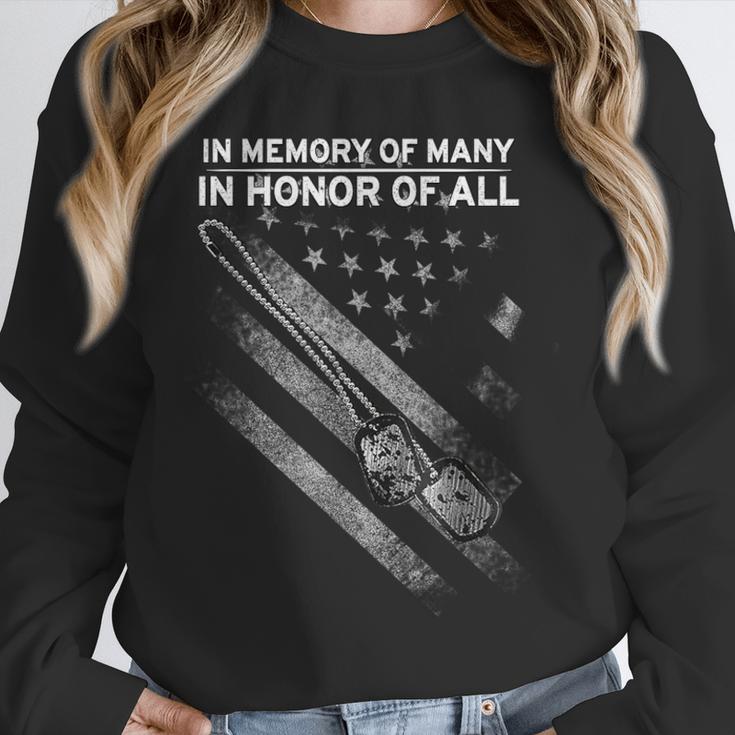 In Memory Of Many In Honor Of All Unisex Sweatshirt
