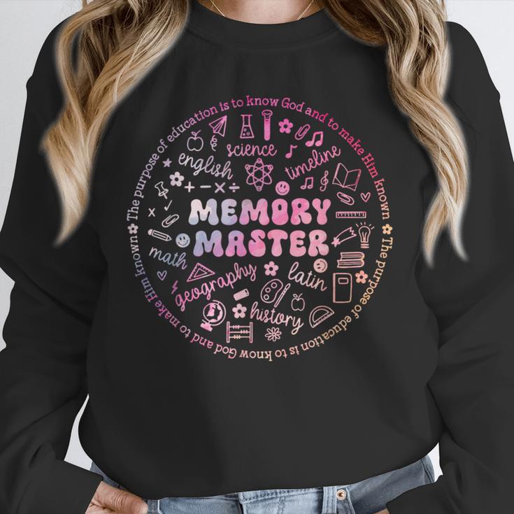 Memory Master Classical Conversation Homeschool Mom Unisex Sweatshirt Memory Master Classical Conversation Homeschool Mom Unisex Sweatshirt