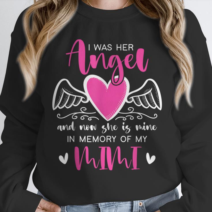 Memory Of My Mimi I Was Her Angel Now She Is Mine Heaven Unisex Sweatshirt