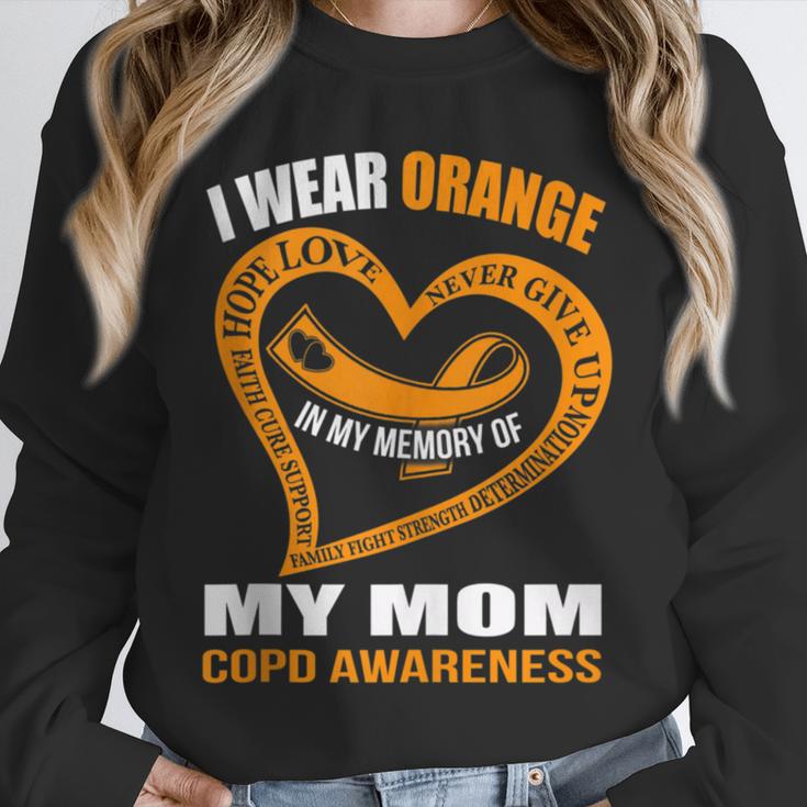 In My Memory Of My Mom COPD AWARENESS Unisex Sweatshirt In My Memory Of My Mom COPD AWARENESS Unisex Sweatshirt
