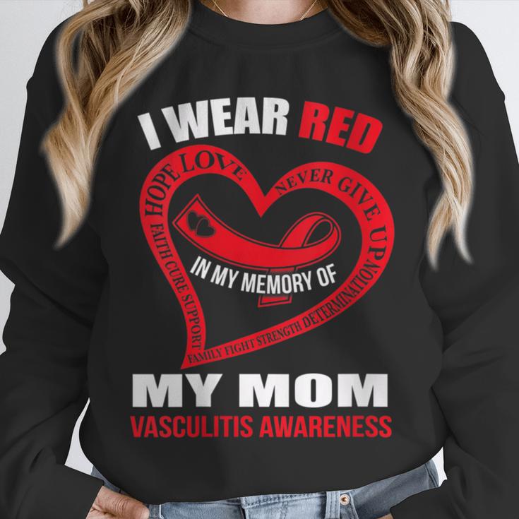 In My Memory Of My Mom VASCULITIS AWARENESS Unisex Sweatshirt