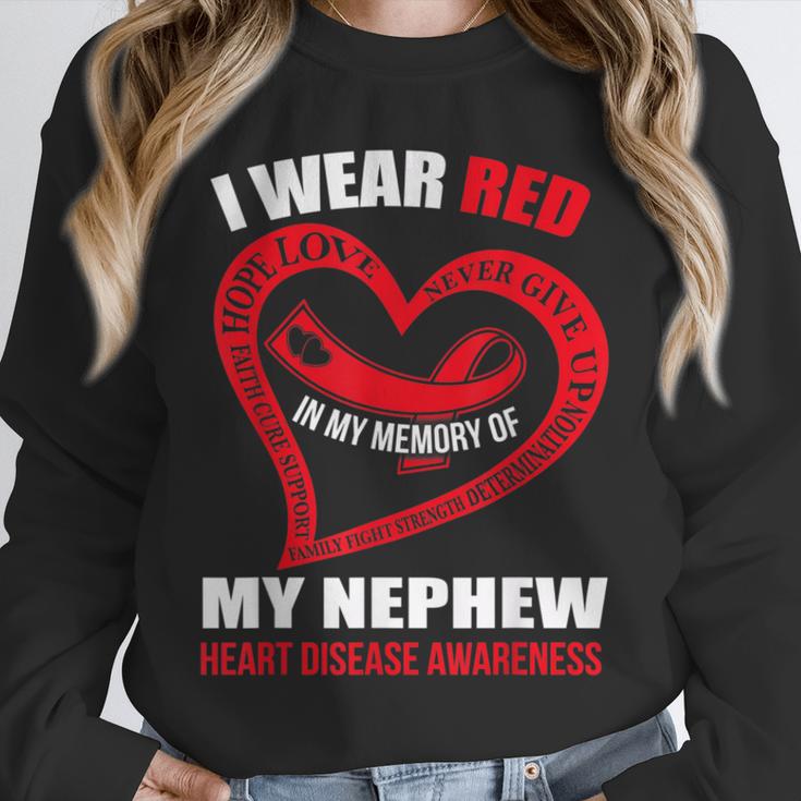 In My Memory Of My Nephew HEART DISEASE AWARENESS Unisex Sweatshirt In My Memory Of My Nephew HEART DISEASE AWARENESS Unisex Sweatshirt