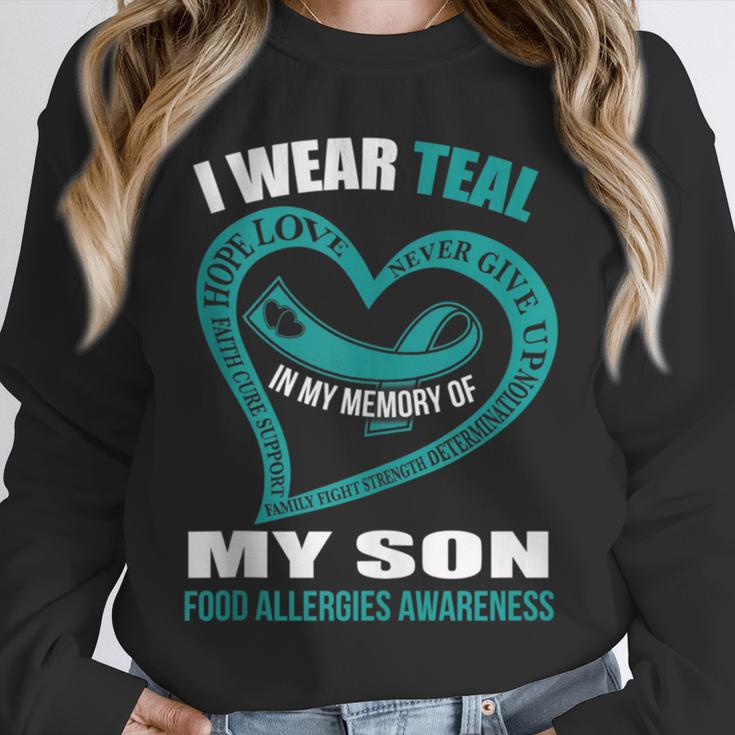 In My Memory Of My Son FOOD ALLERGIES AWARENESS Unisex Sweatshirt In My Memory Of My Son FOOD ALLERGIES AWARENESS Unisex Sweatshirt